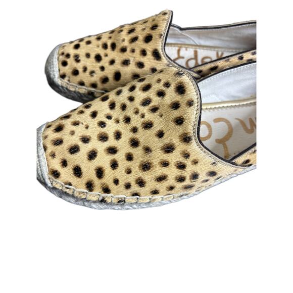 Sam Edelman Kesia Animal Print Slip-On Espadrilles Size 6.5 - Picture 8 of 8